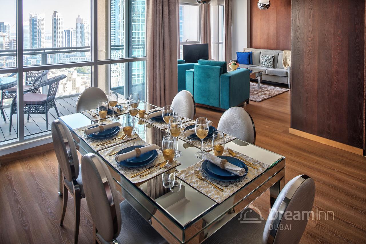 Dream Inn Apartments - Burj Residences Burj Khalifa View Dubai Luaran gambar